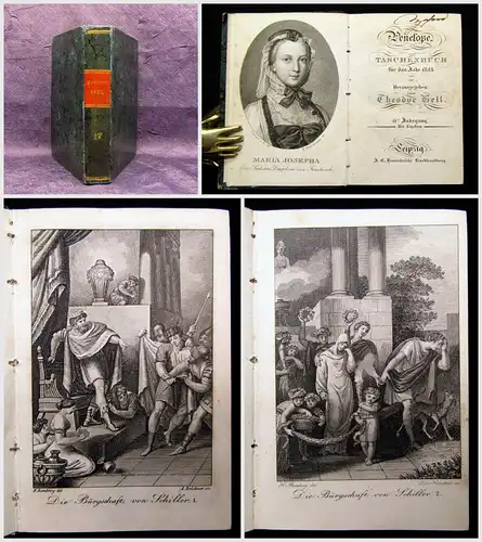 Hell Penelope Taschenbuch für das Jahr 1825 Belletristik Literatur Lyrik mb