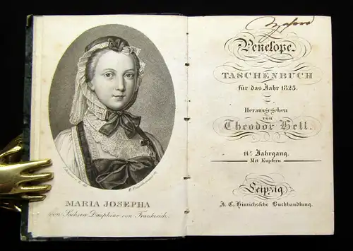 Hell Penelope Taschenbuch für das Jahr 1825 Belletristik Literatur Lyrik mb