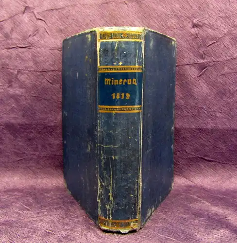 Minerva Taschenbuch für das Jahr 1819 Belletristik Lyrik Literatur mb