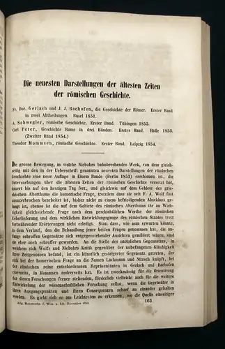 Nitzsch Allgemeine Monatsschrift für Wissenschaft und Literatur Jahrgang 1854 js