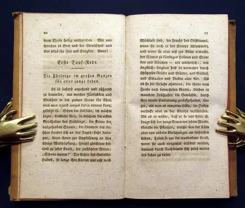 Sonntag Formulare Reden und Ansichten 2 Bde 1802 Selten Gechichte Gesellschaft m