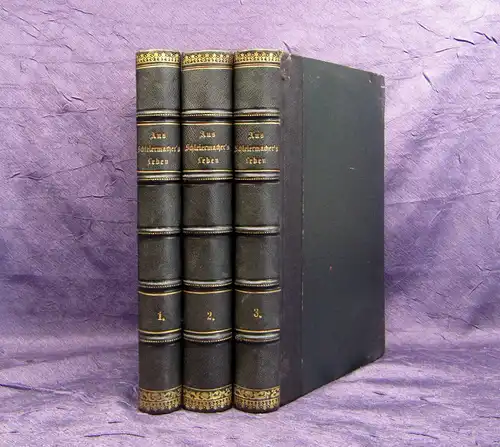 Schleiermacher Aus Schleiermacher´s Leben 3 Bde 1860-61 Belletristik Literatur m