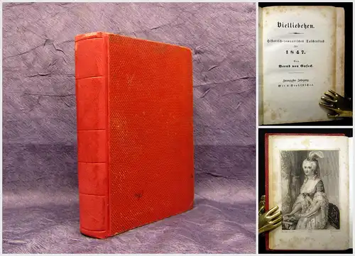 Guseck Vielliebchen Ein Taschenbuch für 1847 Belletristik Literatur Lyrik mb