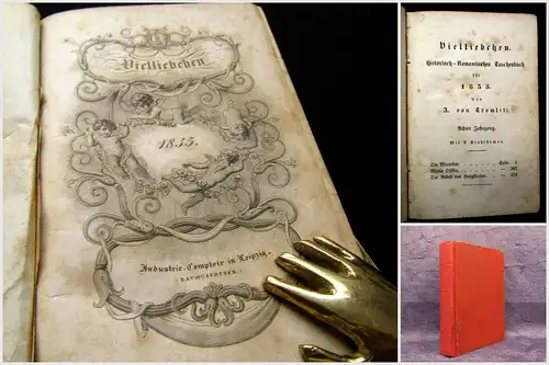 Tromlitz Vielliebchen Ein Taschenbuch für 1835 Belletristik Literatur Lyrik mb