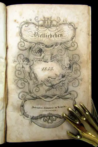 Tromlitz Vielliebchen Ein Taschenbuch für 1835 Belletristik Literatur Lyrik mb