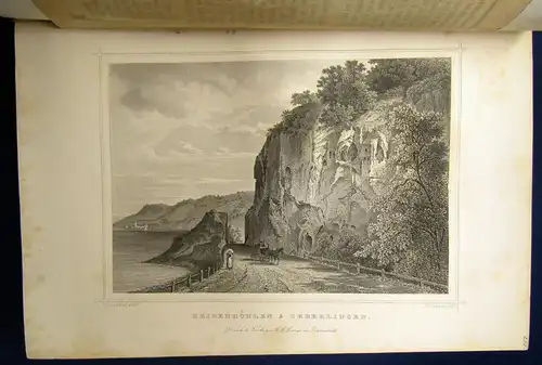 Lange Appell Der Rhein u die Rheinlande in mal. Or-Ansichten 2 Bde 1857/1856 mb