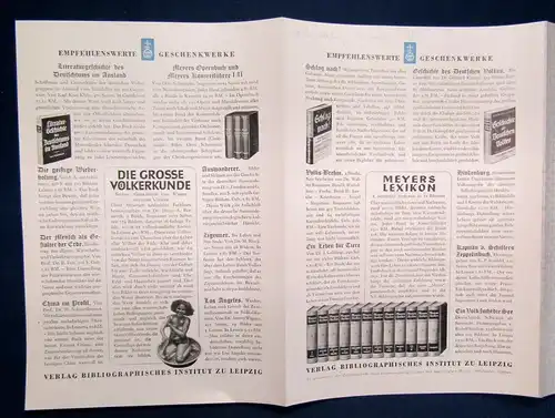 Neue Bücher und andere Geschenke 1900 Verlagswerbung Prospekt  js