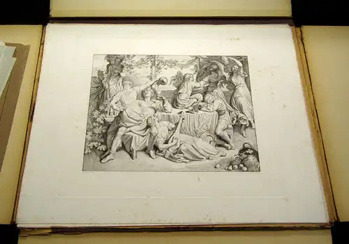 Petrak, A. um 1860 Der Verlorene Sohn - Acht Zeichnungen in Kupfer gestochen am