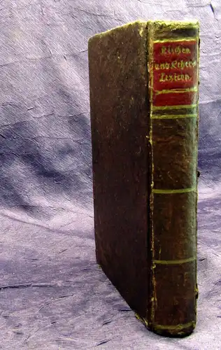 Hering, Johann Gottfried 1744 Compendieuses - Kirchen und Ketzter Lexicon am