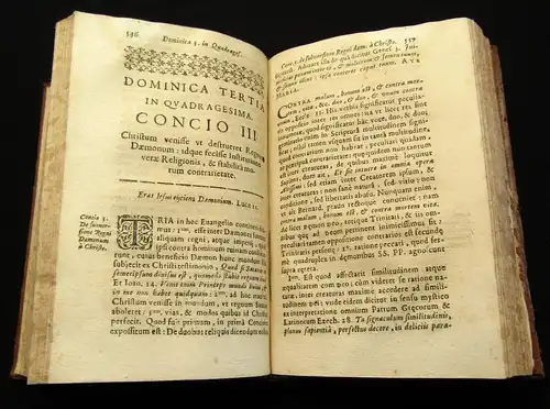 Lingendes,Claude de Concionvm in QV Adragesimam 3 Bde. 1661-65 Predigten js