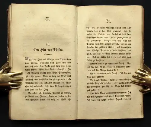 Krummacher Parabeln 1. Bändchen 1809 Belletristik Literatur Prosa js