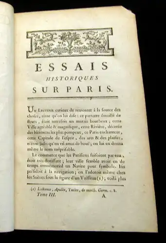 Saint-Foix 1778 Oeuvres Complettes de M. de Saint Foix, ... 6 Bde. am