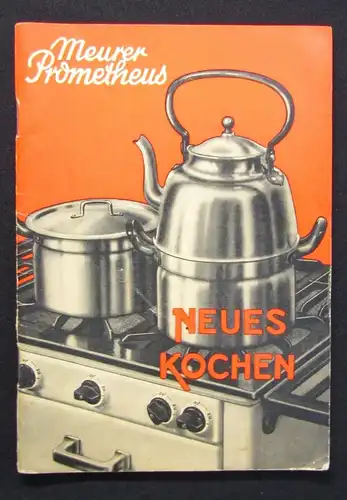 Kuttner, Meuerer, Ruh, Junker 5 Kochbücher Broschuren um 1900 Hobby Genuss js