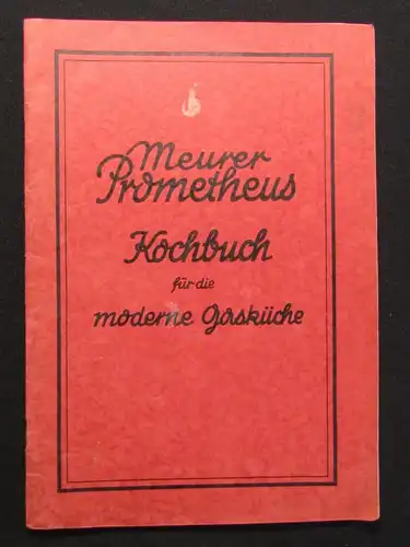 Kuttner, Meuerer, Ruh, Junker 5 Kochbücher Broschuren um 1900 Hobby Genuss js