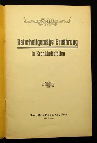 Kuttner, Meuerer, Ruh, Junker 5 Kochbücher Broschuren um 1900 Hobby Genuss js