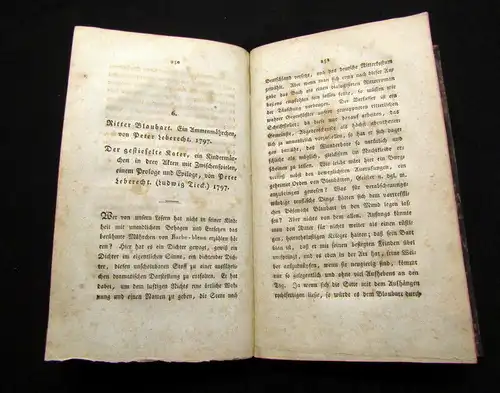 Schlegel, August Wilhelm u. Friedrich 1801 Charakteristiken und Kritiken - 2 Bd