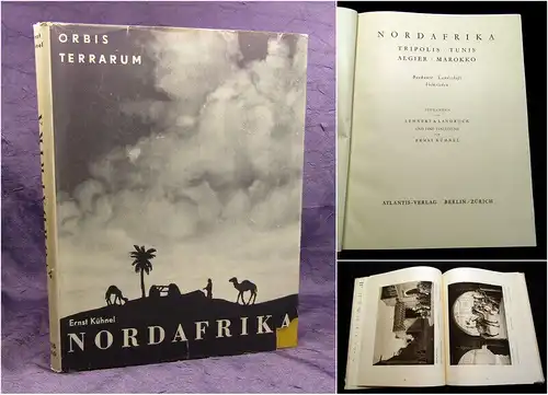 Kühnel, Ernst Lehnert & Landrock 1924 Orbis Terrarum - Nordafrika am