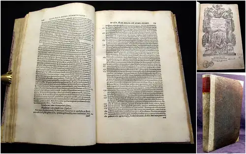 Asinius, Joannes Baptista 1562 Commentarii in titulum digestorum de ... am