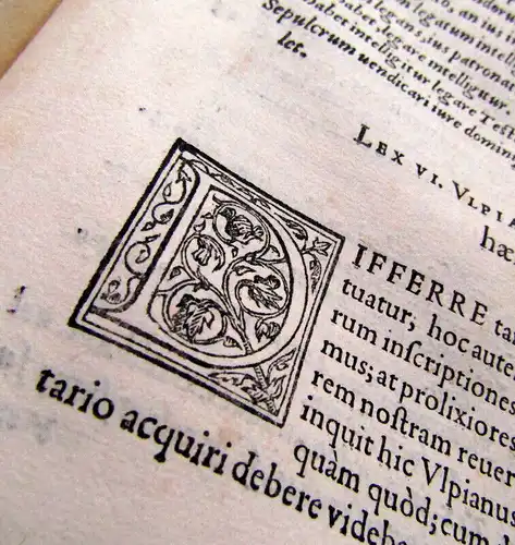 Asinius, Joannes Baptista 1562 Commentarii in titulum digestorum de ... am