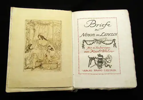 Lenclos, Ninon de 1906 Briefe Briefsammlung am