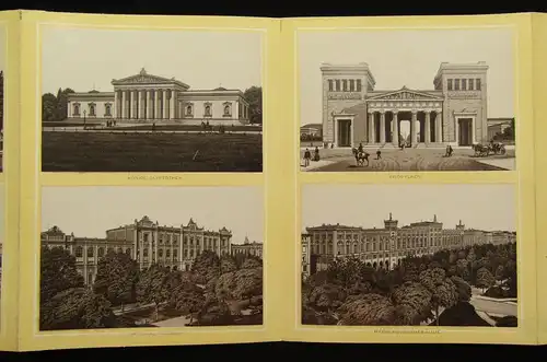 Album von München um 1890 Sehenswürdigkeiten Basilika Isarthor Frauenkirche js