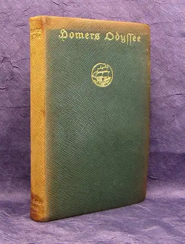 Scvhröder Homers Odysse Weltklassiker Abenteuer Roman 1911 Insel- Verlag js