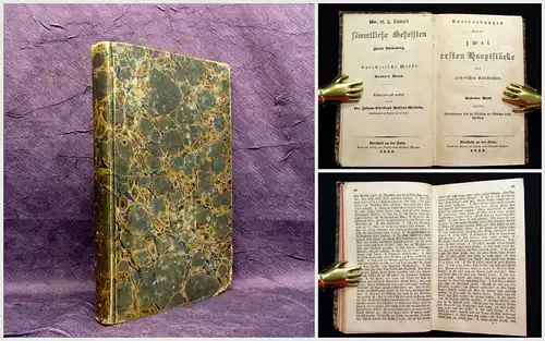 Dinter Sämmtliche Schriften 2 Abteilung 9.Bd 1843 Theologie Religion mb