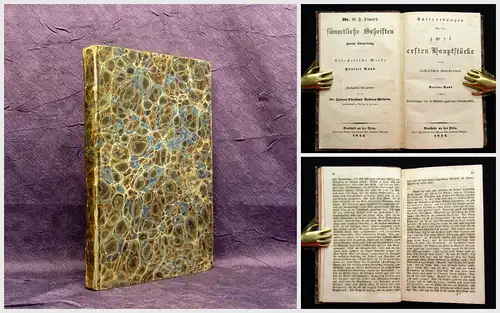 Dinter Sämmtliche Schriften 2 Abteilung 5.Bd 1842 Theologie Religion mb