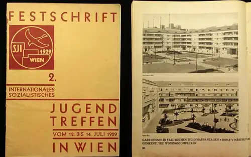 Festschrift  2.Internationales Jugendtreffen in Wien 12.-14. Juli 1929 js