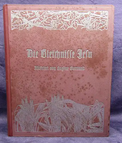 Die Gleichnisse Jesu illustriert von Eugene Burnand um 1900 Belletristik js