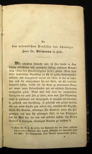 Schollmeyer Jesus und Juda Ein Historisch-kritischer Versuch 2 Bde. in 1 1836 js