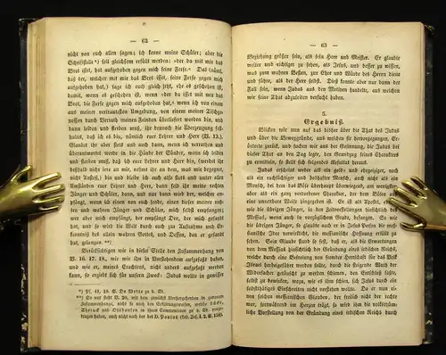 Schollmeyer Jesus und Juda Ein Historisch-kritischer Versuch 2 Bde. in 1 1836 js