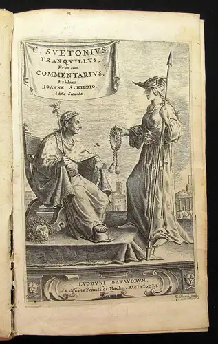 Suetonius C. Suetonius Tranquillus, Et in eum Commentarius Exhibente Joanne 1662