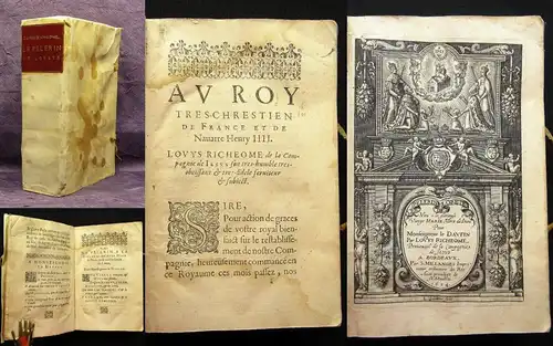 Richeome, Luis Le pelerin de Lorete 1604 Geschichte Theologie Erzählungen js