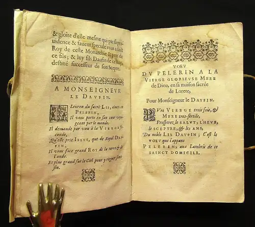 Richeome, Luis Le pelerin de Lorete 1604 Geschichte Theologie Erzählungen js