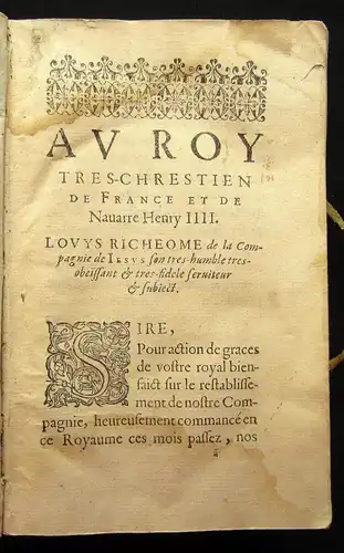 Richeome, Luis Le pelerin de Lorete 1604 Geschichte Theologie Erzählungen js