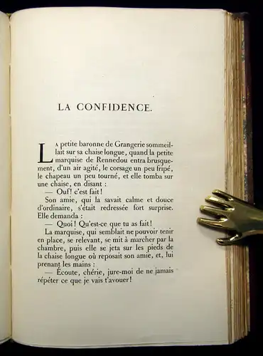 Guy de Maupassant Monsieur Parent 1910 Belletristik Lyrik Literatur mb