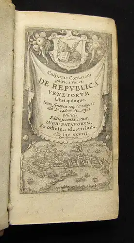 Contarini, Gasparo 1628 de Republica Venetorum / Casparis Contareni particii..am