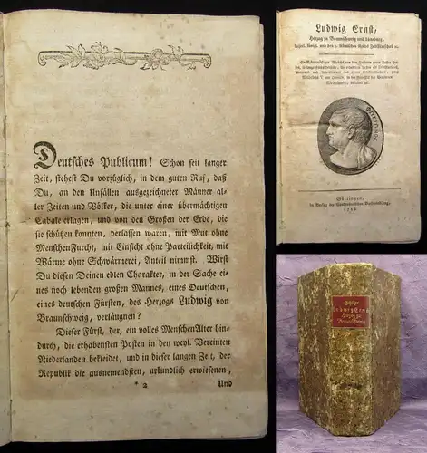 Ernst Ludwig Ernst, Herzog zu Braunschweig und Lüneburg, kaiserl. königl. 1786 j