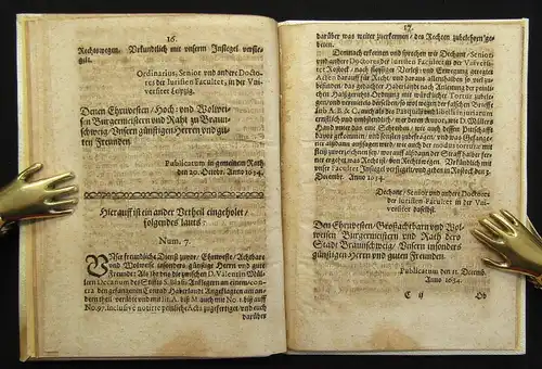 Kurtzer Bericht und Abdruck dreyer falschen Brieffe, und Memorials 1635 j