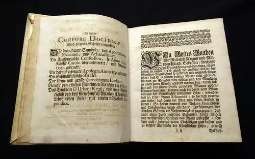 1690 Corpus Doctrinae, das ißt: Die Summa/ Form und Fürbild ... am