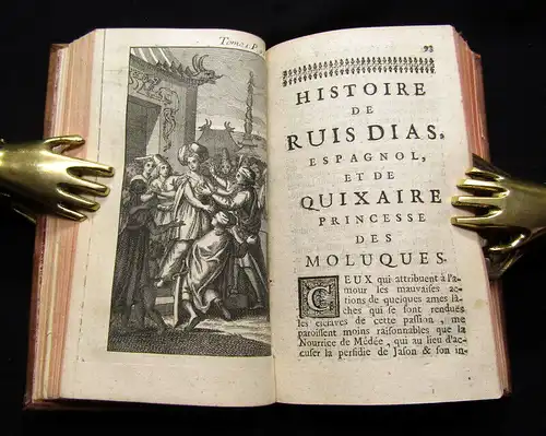 Cervantes, Michel de 1731 Nouvelles de Michel de Cervantes, De Don Quichotte..am