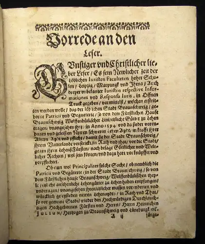 Heinrich Gründlicher und bestendiger Gegenbericht / Verantwortung 1604 js