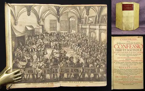 Luther Concordia. Pia Et Unanimi consensu Repetita Confessio Fidei Et... 1677 js