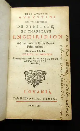 Augustine, Saint, Bishop of Hippo 1661 Divi Aurelii Augustini episcopi Hippo...a