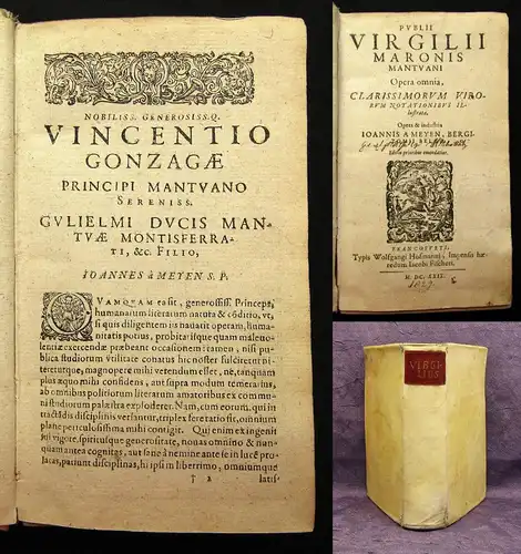 Virgile Publii Virgilii Maronis Mantuani Opera omnia, Clarissimorum Virorum nati