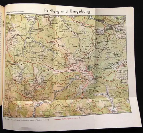 Seydlitz Der Schwarzwald 1903 Bergstrasse,Neckartal, Hegau,Kaiserstuhl,Bodensee