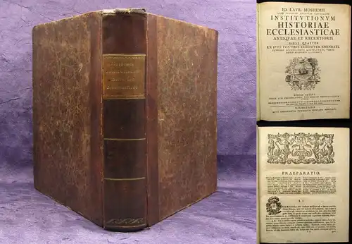 Moshemii Institutionum Historiae Ecclesiasticae  Antiquae selten 1764