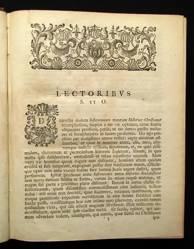 Moshemii Institutionum Historiae Ecclesiasticae  Antiquae selten 1764