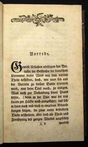 Flögel,Friedrich Geschichte des Groteskekomischen ein Beitrag z. Geschichte 1788